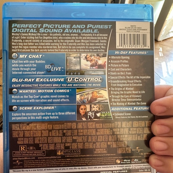 wanted blu-ray - Picture 2 of 2